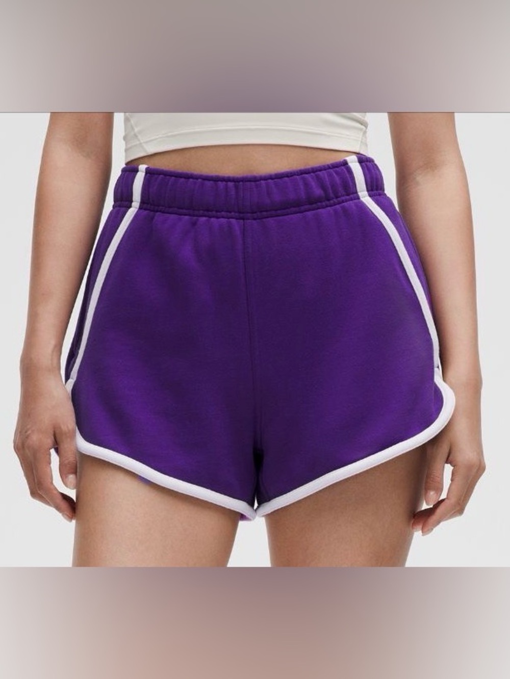 Lululemon Scuba Mid-Rise Oversized Short 3” Trim